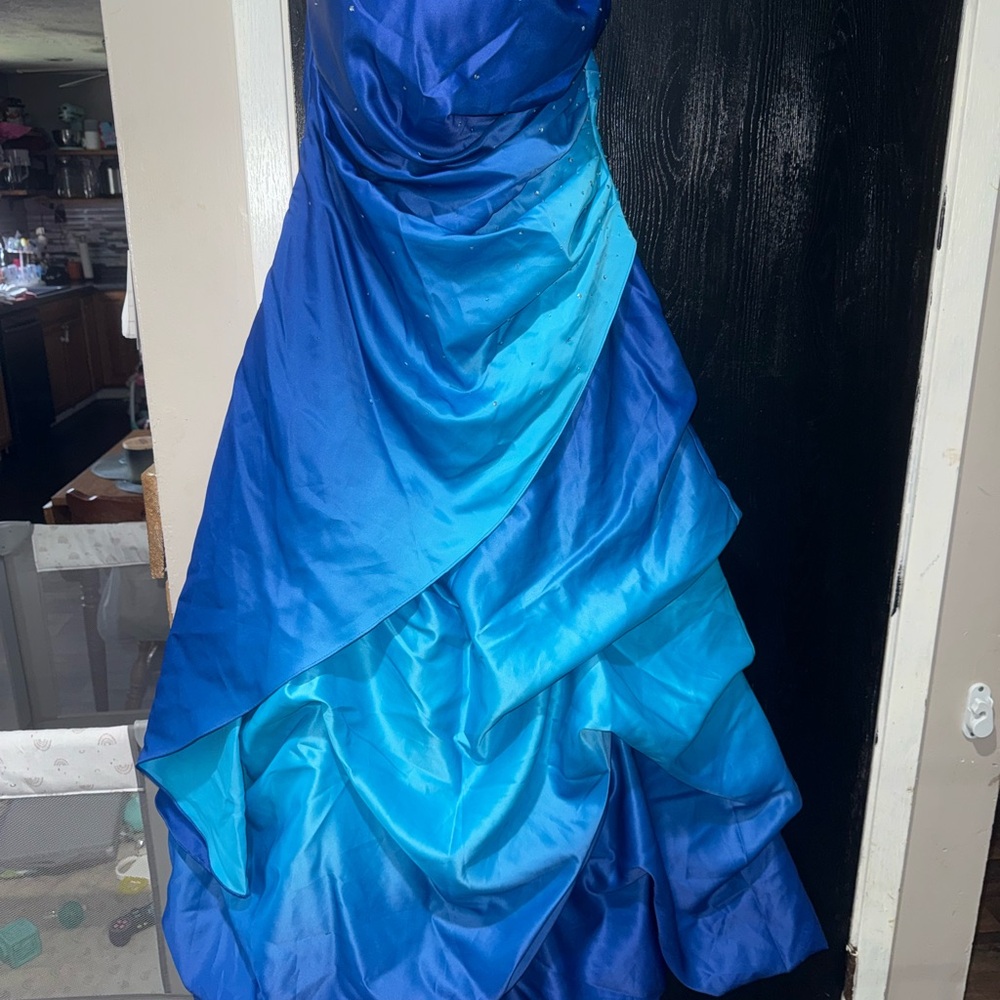 Deb Royal Blue Formal Dress